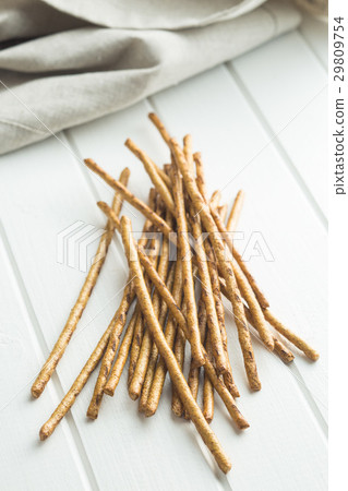 Salty pretzel sticks. Salty pretzel sticks. 29809754