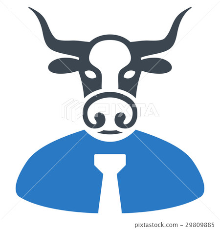 Bull Chief Flat Icon 29809885