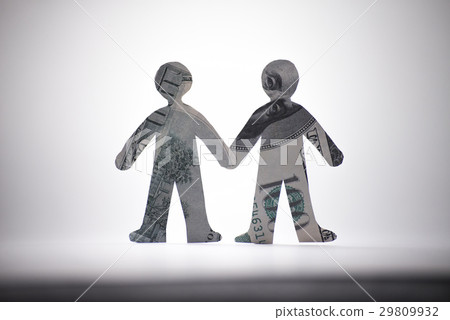 people origami banknotes people origami banknotes 29809932
