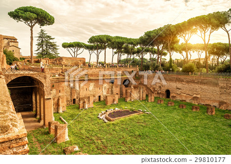 The ruins of the stadium of Domitian in Rome The ruins of the stadium of Domitian in Rome 29810177