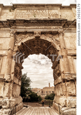 The Arch of Titus in Rome 29810179