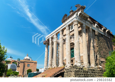 Temple of Antoninus and Faustina in Roman Forum Temple of Antoninus and Faustina in Roman Forum 29810382