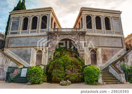 Ancient villa on the Palatine Hill in Rome 29810393