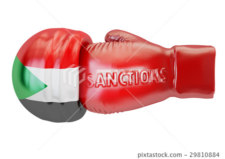 Sanctions against Sudan concept, 3D rendering Sanctions against Sudan concept, 3D rendering 29810884