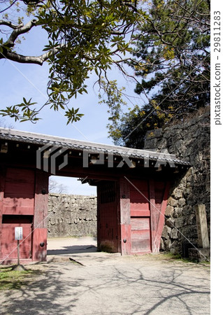 和歌山城堡朱塗漆門 和歌山城堡朱塗漆門 29811283