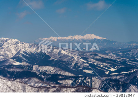 Norikura-dake的雪域景觀 29812047