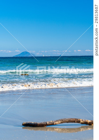 "Shizuoka prefecture" Beautiful beach of Izu-Shirahama coast 29813687