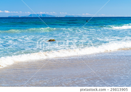 "Shizuoka prefecture" Beautiful beach of Izu-Shirahama coast 29813905