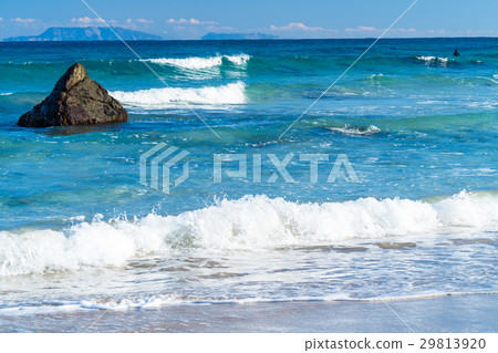 "Shizuoka prefecture" Beautiful beach of Izu-Shirahama coast 29813920