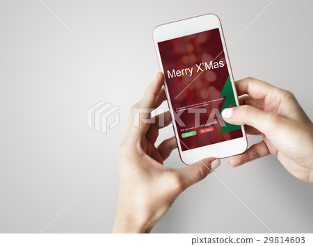 Merry Christmas Big Sale Concept 29814603