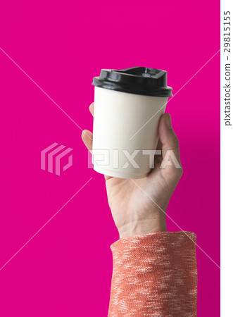 Human Hand Holding Coffee Cup Morning Drinks Human Hand Holding Coffee Cup Morning Drinks 29815155