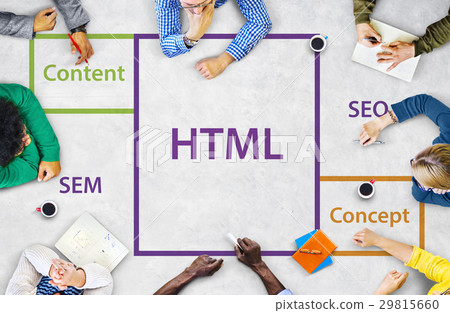 Html SEO Content Word Boxes 29815660