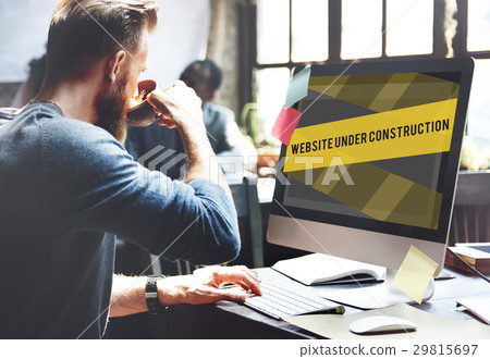 Website Under Construction Error Concept 29815697