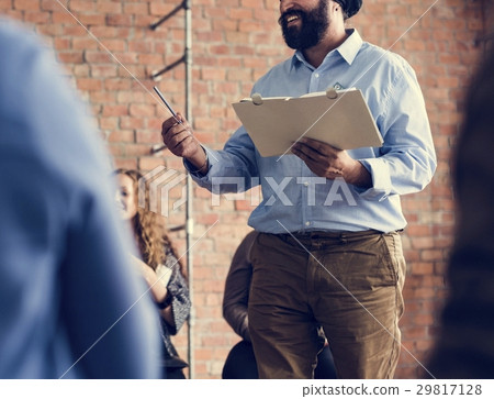 People Meeting Seminar Office Concept 29817128