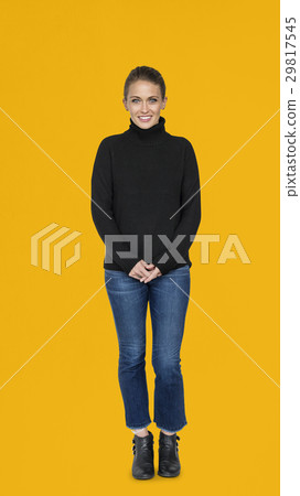 Woman Smiling Happiness Portrait Concept 29817545