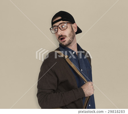 Caucasian Casual Man Snapback 29818283