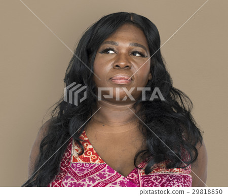 Women African American Face Expression Studio 29818850