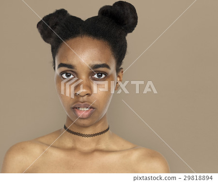 African Descent Woman Front African Descent Woman Front 29818894