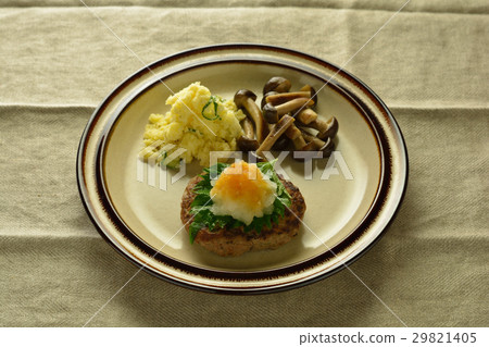 Japanese style hamburger 29821405