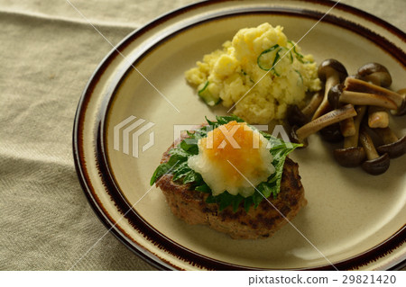 Japanese style hamburger Japanese style hamburger 29821420