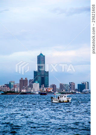 台灣高雄鼓山旗津渡輪Asia Taiwan Kaohsiung Port 29821608