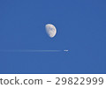 Moon and plane 29822999