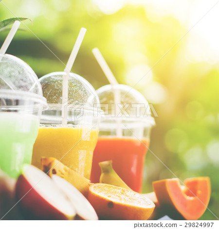 Party Time Fresh Smoothie Juice Fruits Summer 29824997