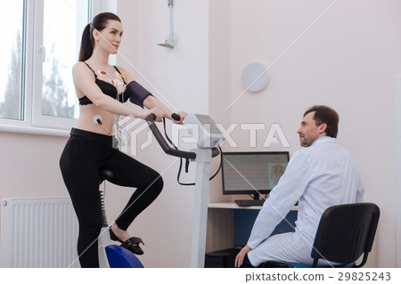 Active pretty admirable lady working out for Active pretty admirable lady working out for 29825243