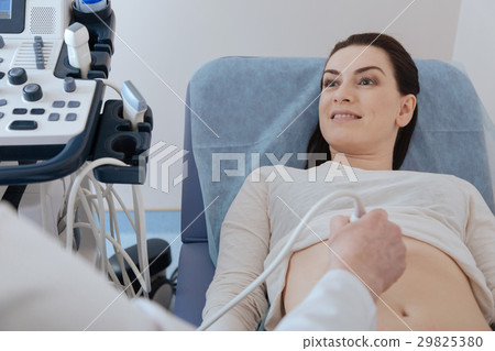 Attentive motivated woman listening to her Attentive motivated woman listening to her 29825380
