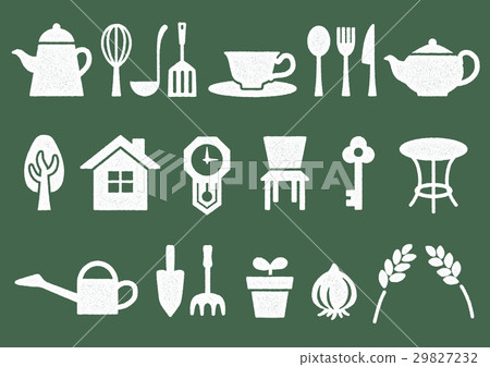 Wood print style mark illustration (white) Home · interior · kitchen · garden Wood print style mark illustration (white) Home · interior · kitchen · garden 29827232
