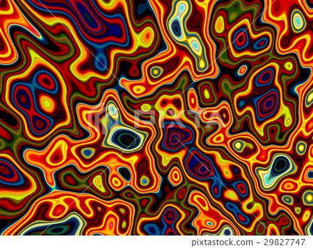 Gnarled fractal background - abstract digitally 29827747
