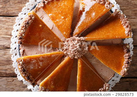 Traditional Hungarian Dobosh cake Traditional Hungarian Dobosh cake 29828573