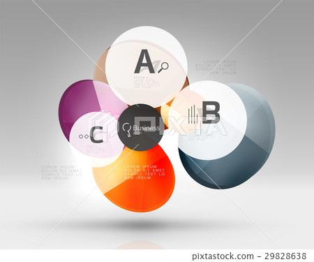 Circle banner template Circle banner template 29828638