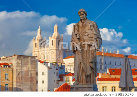 Statue of Saint Vincent, the patron saint of 29830176
