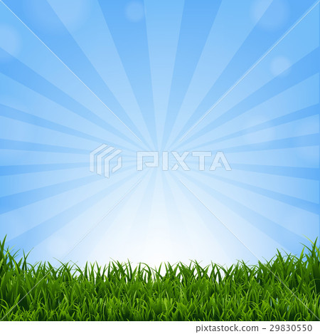 Grass Border With Sunburst Grass Border With Sunburst 29830550