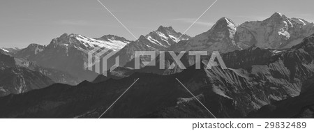 Eiger and other mountains in the Bernese Oberland Eiger and other mountains in the Bernese Oberland 29832489