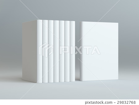3D rendering books mockup 29832768
