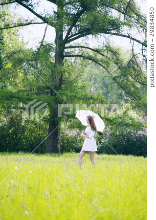 girl with umbrella girl with umbrella 29834850