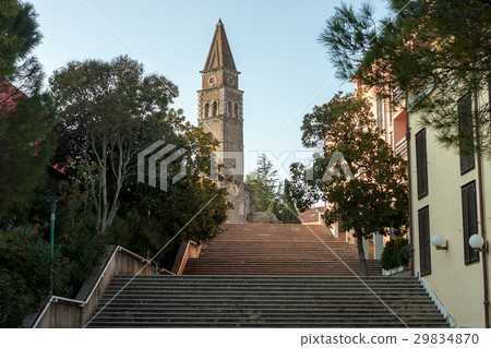 stairs up to the church stairs up to the church 29834870