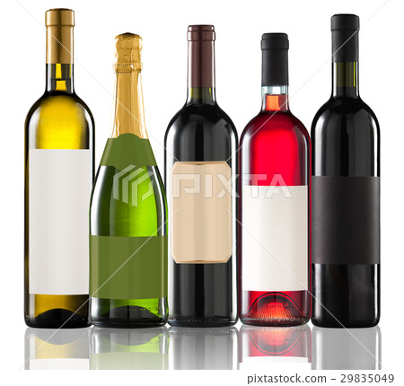 Group of five bottles Group of five bottles 29835049