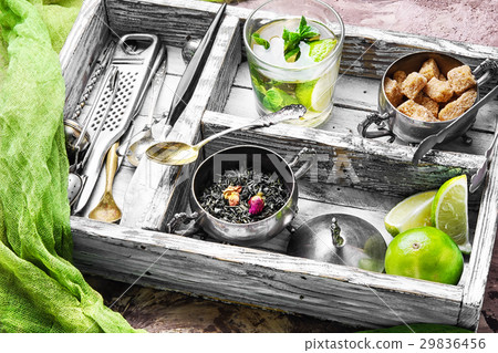 Tea with lime Tea with lime 29836456