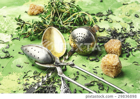 herbal tea with thyme herbal tea with thyme 29836898