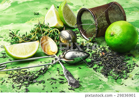 herbal tea with thyme herbal tea with thyme 29836901