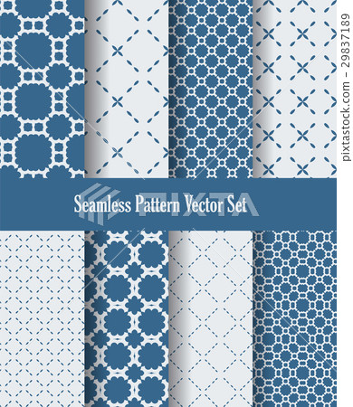 abstract blue and white dotted lines 29837189