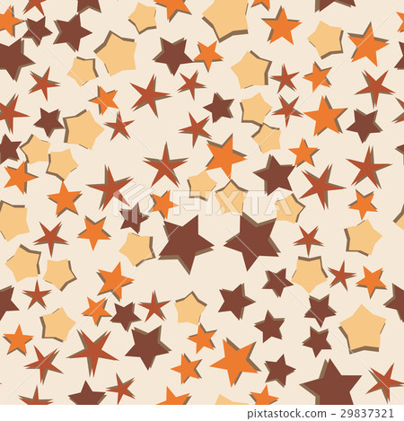Stars seamless background Vector pattern - Stock Illustration [29837321 ...