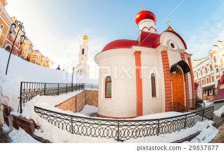 Russian orthodox church. Iversky monastery Russian orthodox church. Iversky monastery 29837877