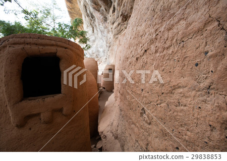 Troglodyte village, Burkina faso 29838853