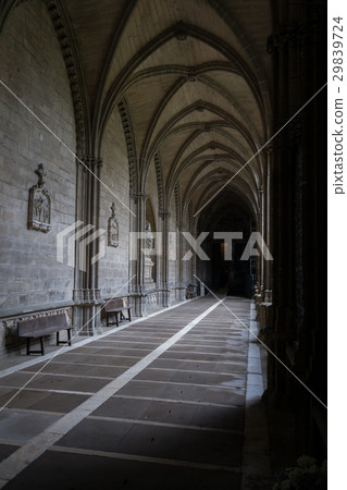 The cloisters of the the Cathedral of Pamplona The cloisters of the the Cathedral of Pamplona 29839724