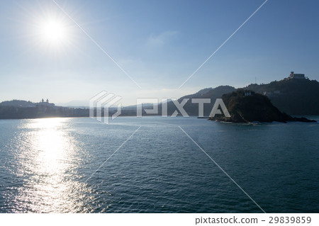 La Concha bay in San Sebastian (Spain) La Concha bay in San Sebastian (Spain) 29839859