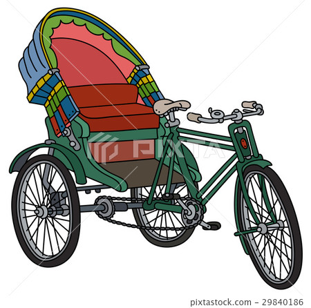 Classic cycle rickshaw Classic cycle rickshaw 29840186